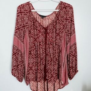 American Eagle flowy blouse